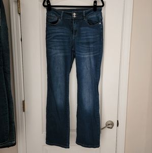 Judy Blue Double Button Slim Bootcut